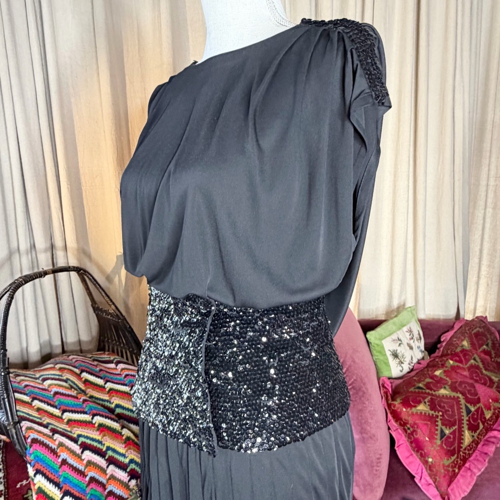 80s Oleg Cassini Gown - Picture 5 of 11